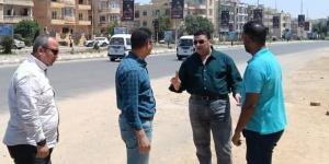 رئيس جهاز مدينة العبور يتابع تطوير شبكات المياه والطرق .. صور - الكويت الاخباري