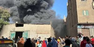 ارتفاع ضحايا حريق بنها لوفاة أم وطفلتها وإصابة 3 آخرين - الكويت الاخباري