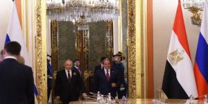 تفاصيل مباحثات الرئيس السيسي مع نظيره الروسي بوتين - الكويت الاخباري