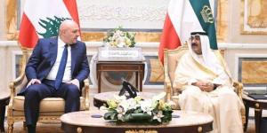 أمير الكويت والرئيس اللبناني يعقدان جلسة مباحثات رسمية تجمع العلاقات بين البلدين - الكويت الاخباري