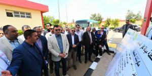 تفاصيل جولة وزير الإسكان في محطة مياه منيا القمح - الكويت الاخباري