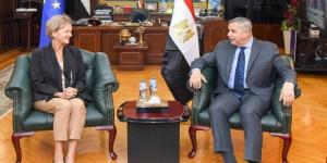 محافظ الإسكندرية يستقبل سفيرة الاتحاد الأوروبي لبحث سبل التعاون المشترك - الكويت الاخباري