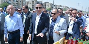 وزير التموين ومحافظ القاهرة يفتتحان سوق اليوم الواحد بمدينة نصر - الكويت الاخباري