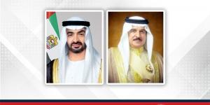 جلالة الملك المعظم يلتقي سمو رئيس دولة الإمارات العربية المتحدة في مقر إقامة جلالته في أبوظبي - الكويت الاخباري