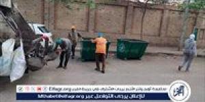 حملات مكثفة لتجميل ونظافة وكنس الشوارع ورفع القمامة بنطاق غرب المنصورة - الكويت الاخباري