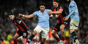 مرموش رجل مباراة مانشستر سيتي وبورنموث في الدوري الإنجليزي - الكويت الاخباري