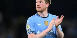 ملعب الاتحاد يودع أسطورة مانشستر سيتي كيفن دي بروين- فيديو #مرموش   #مانشستر_سيتي  #بورنموث   #الدوري_الإنجليزي #دي_بروين - الكويت الاخباري