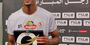 حسام عبد المجيد يحصد جائزة أفضل لاعب فى لقاء الزمالك وبتروجت - الكويت الاخباري