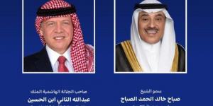 ولي العهد الكويتي يبعث ببرقية تهنئة إلى ملك الأردن بذكرى الاستقلال لبلاده - الكويت الاخباري