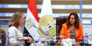 وزيرة التنمية المحلية تبحث مع البنك الدولي دعم التنمية الاقتصادية في صعيد مصر - الكويت الاخباري