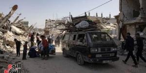 استشهاد 49 فلسطينيا جراء قصف الاحتلال جباليا ومجزرة حى الدرج - الكويت الاخباري