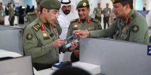 اللواء المربع يتفقد جوازات مطار الأمير محمد بن عبدالعزيز بالمدينة المنورة - الكويت الاخباري