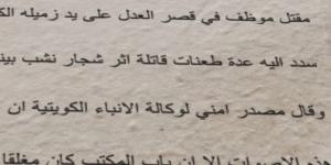 جريمة «قصر العدل»... حين سال الدم على أرض العدالة! - الكويت الاخباري