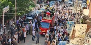 استشهد في حملة مرورية.. جنازة مهيبة لـ اللواء حازم مشعل بالمنوفية - الكويت الاخباري