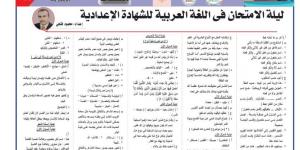 قطعتان نحو بالاجابات في ليلة امتحان العربي لـ الصف الثالث الاعدادي #مراجعات_نهائية #الشهادة_الإعدادية #بوابة_الجمهورية_أون_لاين - الكويت الاخباري
