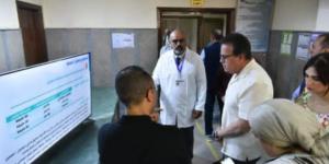 نائب رئيس الوزراء وزير الصحة يتفقد مستشفي الحمام المركزي بمطروح - الكويت الاخباري