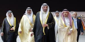 اليحيا يستقبل نظيره السعودي بمناسبة زيارته الرسمية للبلاد - الكويت الاخباري