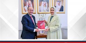 مستشارة جلالة الملك للشؤون الثقافية والعلمية تستقبل الكاتب زهير توفيقي - الكويت الاخباري