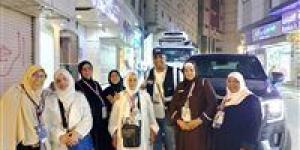 حجاج وزارة الداخلية من بورسعيد يشيدون بالخدمات ويستعدون لوقفة عرفات - الكويت الاخباري