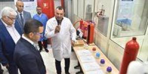 وزير الاستثمار والتجارة الخارجية يفتتح مركز اختبارات القدرة الإطفائية وأجهزة الإطفاء بالهيئة العامة للرقابة على الصادرات والواردات - الكويت الاخباري