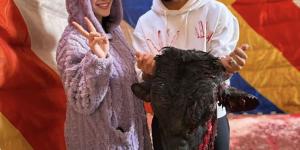 زوجة مروان عطية تثير الجدل بصورة بجانبه مع أضحية العيد - الكويت الاخباري