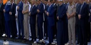 الرئيس السيسي يؤدي صلاة عيد الأضحى في مسجد مصر الكبير بالعاصمة الإدارية - الكويت الاخباري