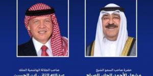 أمير الكويت يهنئ ملك الأردن بالذكرى الـ26 لجلوسه على العرش - الكويت الاخباري