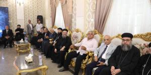 محافظ المنيا يستقبل المهنئين بعيد الأضحي بديوان المحافظة - الكويت الاخباري