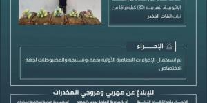 القبض على مخالف لتهريبه (80) كجم من القات بـالدائر - الكويت الاخباري