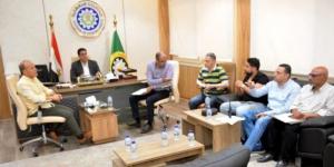 نائب محافظ الدقهلية يترأس اجتماعًا تنسيقيًا لاستكمال أعمال إنارة طريق رافد جمصة - الكويت الاخباري