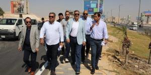 محافظ الجيزة يتفقد مشروعات تطوير الطرق المؤدية إلى المتحف المصري الكبير - الكويت الاخباري