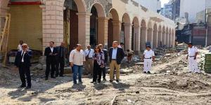 وزيرة التنمية تتفقد أعمال تنفيذ المرحلة الأولى من تطوير سوق العتبة بحي الموسكي بالقاهرة - الكويت الاخباري