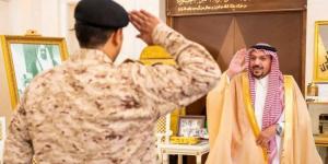 أمير القصيم يستقبل قائد لواء الخليفة عمر بن عبدالعزيز بالمنطقة - الكويت الاخباري