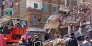انهيار عقارين من أربعة طوابق في حدائق القبة - الكويت الاخباري
