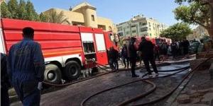 السيطرة على حريق بعقار من 5 طوابق بمدينة العبور - الكويت الاخباري
