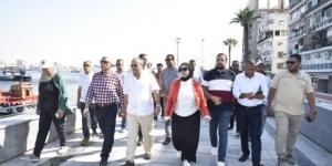 محافظ بورسعيد يتابع اللمسات النهائية بالممشى السياحي تمهيدًا لافتتاح المرحلة الثالثة - الكويت الاخباري