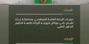 القبض على شخص لترويجه أقراصًا خاضعة لتنظيم التداول الطبي بجدة - الكويت الاخباري