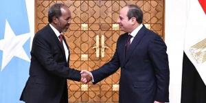 الرئيس السيسي يستقبل رئيس جمهورية الصومال الفيدرالية - الكويت الاخباري