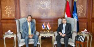 الفريق ربيع يبحث سبل التعاون مع سفير تايلاند في مجال الخدمات البحرية - الكويت الاخباري