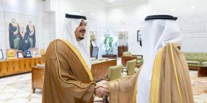 نائب أمير الرياض يستقبل محافظ الهيئة العامة لعقارات الدولة - الكويت الاخباري