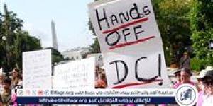 احتجاجات منددة بتدخل الحرس الوطني في شؤون الشرطة المحلية بواشنطن - الكويت الاخباري