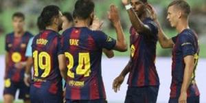 استعدادا لليجا برشلونة يقدم اللاعبين بطريقة خاصة - شاهد #برشلونة #الدوري_الإسباني #فليك #مايوركا - الكويت الاخباري