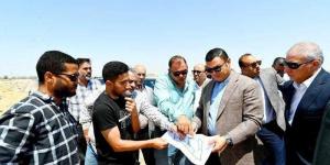 وزير الإسكان يتفقد مشروعات تنفيذ شبكات المرافق بمنطقة جنيفة بمدينة الشروق - الكويت الاخباري