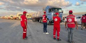 الهلال الأحمر المصري يواصل تقديم الدعم الغذائي لأهالي غزة - الكويت الاخباري