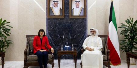 نائب وزير الخارجية يستقبل سفيرة الولايات المتحدة الأمريكية لدى البلاد - الكويت الاخباري
