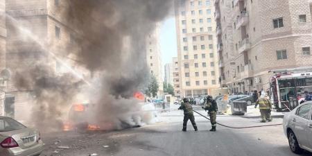 «الإطفاء» تُسيطر على حريق ثلاث مركبات في الفروانية - الكويت الاخباري