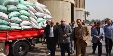 محافظ بني سويف: توريد  أكثر من 35 ألف طن من الأقماح المحلية بالصوامع - الكويت الاخباري