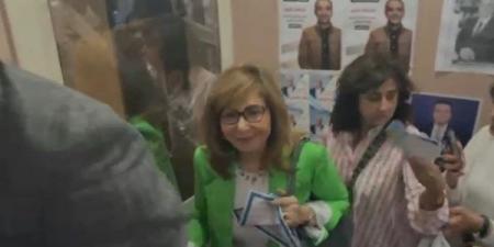 لميس الحديدي تدلي بصوتها في انتخابات الصحفيين | فيديو - الكويت الاخباري