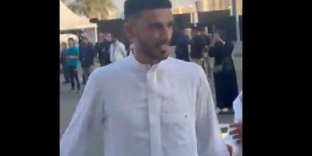 موقف مميز من عمر السومة تجاه الأهلي قبل مباراة كواساكي  - الكويت الاخباري