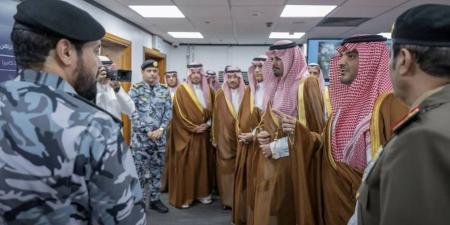 وزير الداخلية يتابع سير العمل في مركز عمليات أمن المسجد النبوي بحضور أمير المدينة - الكويت الاخباري